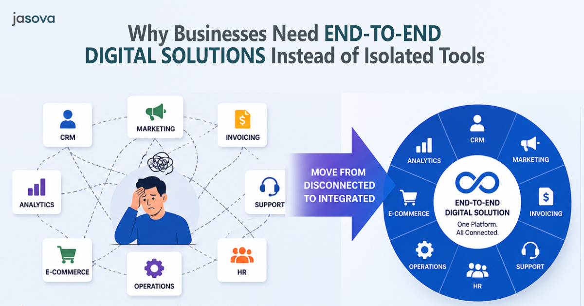 Why Businesses Need End-to-End Digital Solutions Instead of Isolated Tools